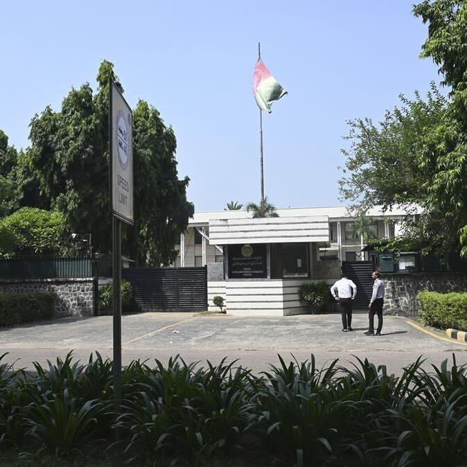 Afghan embassy says it is stopping operations in Indian capital